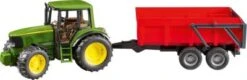 Bruder Trak 38cm John Deere 6920 Mit Wannenkippanhänger