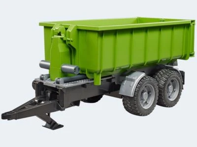 Bruder Hakenlift Anhänger 50cm Für Traktoren 1 Bruder Hakenlift Anhänger 50cm Für Traktoren