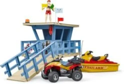 Bruder Bworld Set Life Guard Station Mit Quad + Personal -Bruder Verkaufsgeschäft 20312589 06