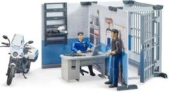 Bruder Bworld Set Polizeistation Mit Polizeimotorrad -Bruder Verkaufsgeschäft 20312591 06