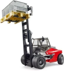 Bruder Gabelstapler Linde HT 160 Mit Palette + 3 Gitter 10 Bruder Gabelstapler Linde HT 160 Mit Palette + 3 Gitter -Bruder Verkaufsgeschäft 20312603 05