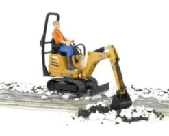 BRUDER 62002 Bworld JCB Mikrobagger 8010 CT -Bruder Verkaufsgeschäft 2514146 03