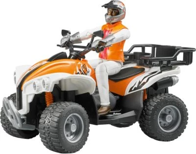 BRUDER 63000 Bworld Quad Mit Fahrer 1 BRUDER 63000 Bworld Quad Mit Fahrer