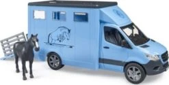 Bruder Mercedes Benz Sprinter Tiertransport Mit Einem Pferd