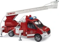 Bruder Mercedes Benz Sprinter Feuerwehr Mit Drehleiter Wasserpumpe -Bruder Verkaufsgeschäft 26203488 03