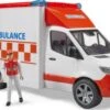 Bruder Mercedes Benz Sprinter Ambulanz Mit Fahrer, Licht Und Sound