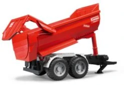 Bruder 2225 Profi-Serie Krampe Tandem-Halfpipe-Kippanhänger 1:16