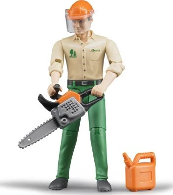 Bruder 60030 Profi-Serie Bworld Forstarbeiter Mit Zubehör 1:16 1 Bruder 60030 Profi-Serie Bworld Forstarbeiter Mit Zubehör 1:16