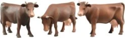 BRUDER 2308 Kuh Braun -3 Fach Sortiert-