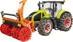Bruder Claas Axion 950 Mit Schneeketten Und Schneefräse 1:16