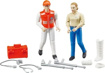 BRUDER 62710 Bworld Rettungsdienst Figurenset 1 BRUDER 62710 Bworld Rettungsdienst Figurenset