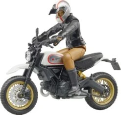 Bruder Scrambler Ducati Desert Sled Mit Fahrer
